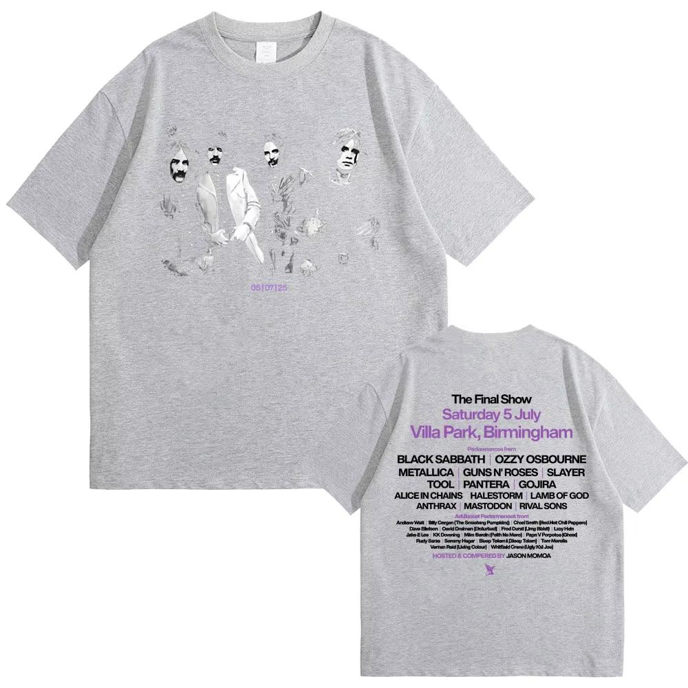 Black Sabbath Группа Ozzy Osbourne Back To The Beginning Графические Футболки Мужчины Женщины Хэви-метал Рок Оверсайз Футболки Уличная одежда 4XL
Black Sabbath Группа Ozzy Osbourne Back To The Beginning Графические Футболки Мужчины Женщины Хэви-метал Рок Оверсайз Футболки Уличная одежда 4XL