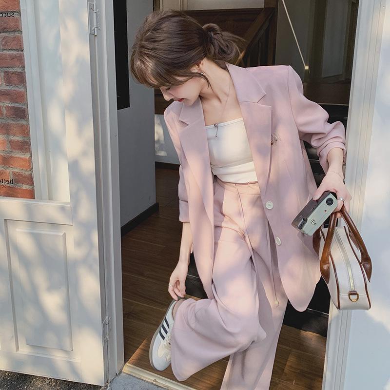 K258 Two-piece Suit XL рожевий
K258 Two-piece Suit XL рожевий