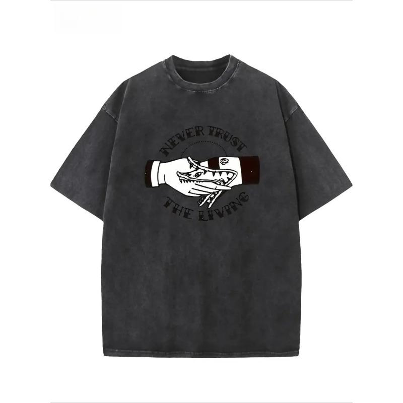European Size Men s Heavy-Duty Washed Vintage T-Shirt - Relaxed Fit Graphic Tee, Soft Breathable Everyday Shirt 5XL чорний
European Size Men s Heavy-Duty Washed Vintage T-Shirt - Relaxed Fit Graphic Tee, Soft Breathable Everyday Shirt 5XL чорний