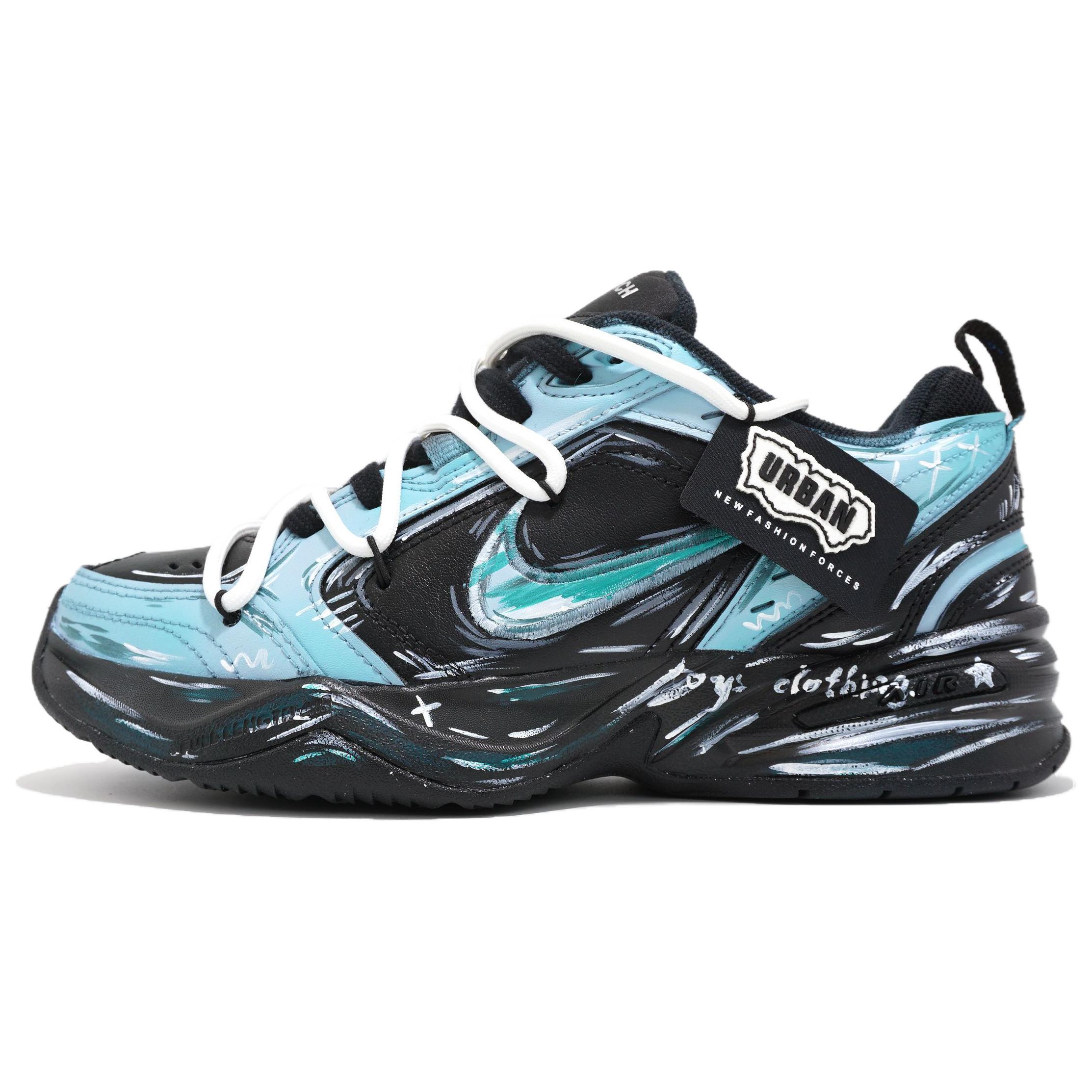 Nike Air Monarch 4 Chunky Sneakers Unisex Low top Black/Cyan/White 415445-001(Team545-) 42.5
Nike Air Monarch 4 Chunky Sneakers Unisex Low top Black/Cyan/White 415445-001(Team545-) 42.5