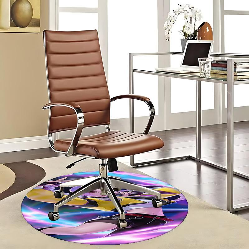1pc Anime Design Round Carpet - Office Chair Mat with Purple Hair Girl Holding Microphone, Suitable for Home Decor, Gaming Room 80cm
1pc Anime Design Round Carpet - Office Chair Mat with Purple Hair Girl Holding Microphone, Suitable for Home Decor, Gaming Room 80cm