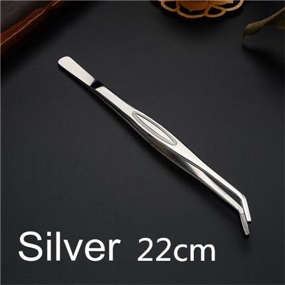 22cm Silver/Copper/Gold/Black Stainless Steel Kitchen & Bar Tweezer Food Tongs Kitchen Cooking Medical Tweezers
22cm Silver/Copper/Gold/Black Stainless Steel Kitchen & Bar Tweezer Food Tongs Kitchen Cooking Medical Tweezers