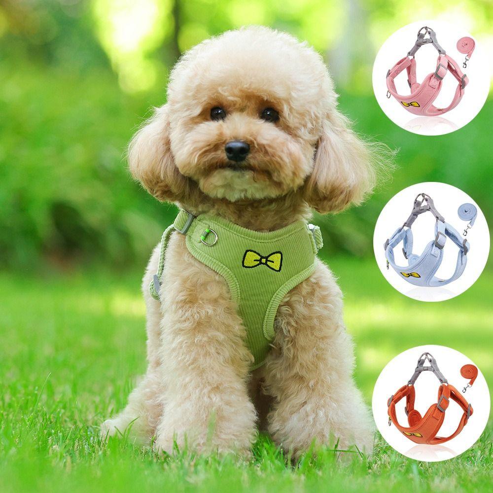 Adjustable Dog Harness Vest Reflective Pet Chest Strap Chihuahua Dog Harness Leash Outdoor S зелений
Adjustable Dog Harness Vest Reflective Pet Chest Strap Chihuahua Dog Harness Leash Outdoor S зелений