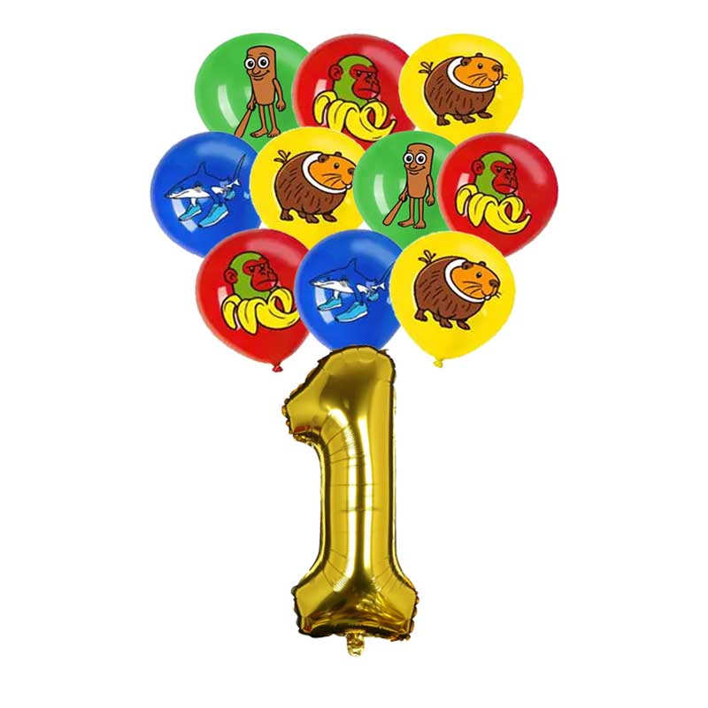 17pcs Italian Brainrot Theme Kids Birthday Party Supplies Tung Tung Tung Sahur Balloon Funny Meme Anime Home Decorat Gift 2026 32inch
17pcs Italian Brainrot Theme Kids Birthday Party Supplies Tung Tung Tung Sahur Balloon Funny Meme Anime Home Decorat Gift 2026 32inch