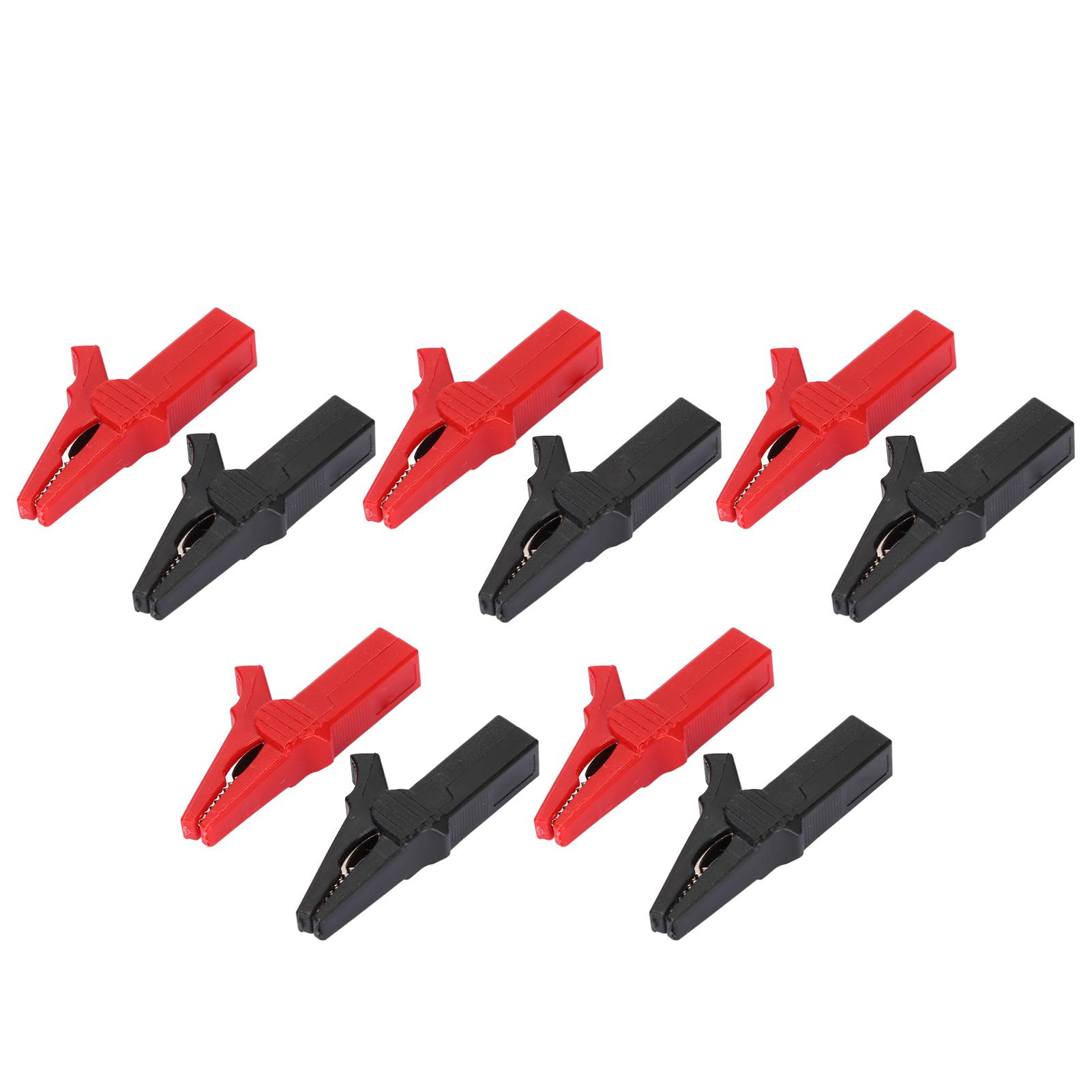 10Pcs 10mm Battery Clips 20A/1000V Electrical Test Clamps with 4mm Banana Jack Nickel Plated for
10Pcs 10mm Battery Clips 20A/1000V Electrical Test Clamps with 4mm Banana Jack Nickel Plated for