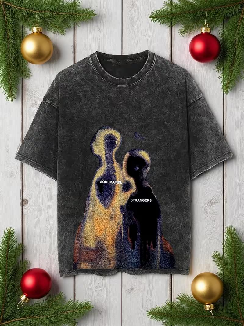 Gothic Dark Art Falling Figure Print Washed Black T Shirt Vintage Distressed Streetwear Tee YK Punk Hip Hop Casual Top S
Gothic Dark Art Falling Figure Print Washed Black T Shirt Vintage Distressed Streetwear Tee YK Punk Hip Hop Casual Top S