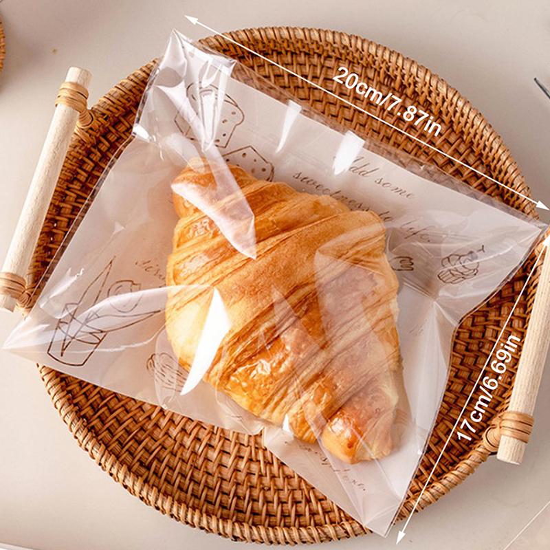50 шт. Самоклеящиеся пластиковые пакеты для упаковки выпечки, круассанов, печенья/куки ручной работы для вечеринок, хлеба и тортов M
50 шт. Самоклеящиеся пластиковые пакеты для упаковки выпечки, круассанов, печенья/куки ручной работы для вечеринок, хлеба и тортов M