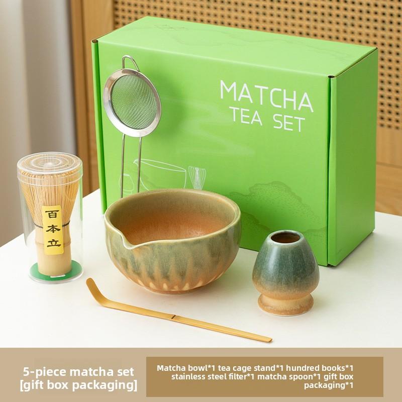 Набор из 5/7 предметов Керамический набор для чая с градиентным изменением цвета, чаша для матча, набор для приготовления чая, полный набор чайных инструментов в японском стиле
Набор из 5/7 предметов Керамический набор для чая с градиентным изменением цвета, чаша для матча, набор для приготовления чая, полный набор чайных инструментов в японском стиле