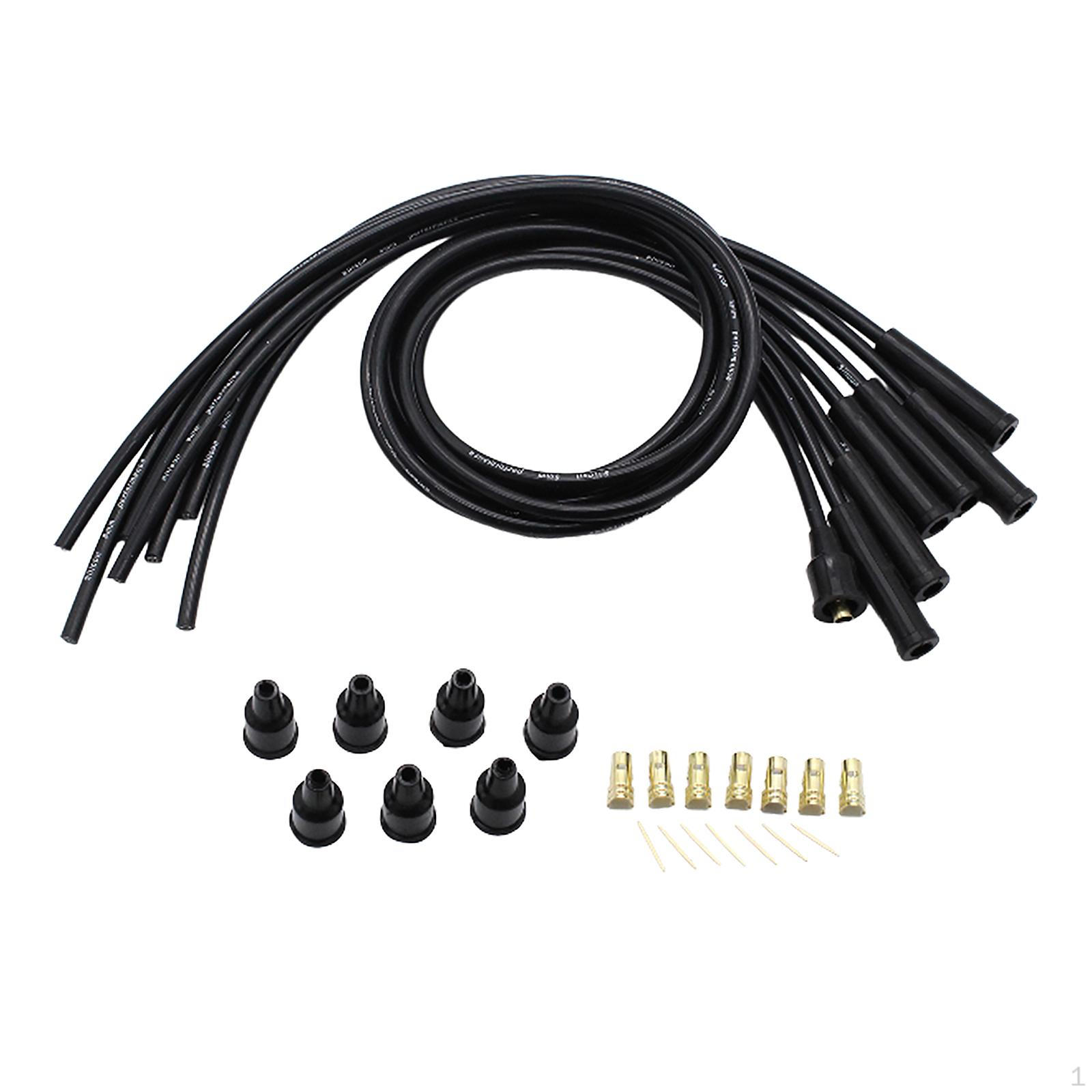 8mm Black Silicone HT Ignition Wires, Universal ,Repair Parts, Assembly Car Accessories ,Spark Plug
8mm Black Silicone HT Ignition Wires, Universal ,Repair Parts, Assembly Car Accessories ,Spark Plug