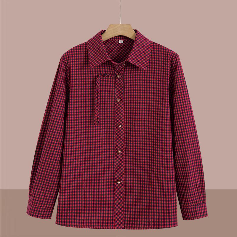 Spring Collection 2026: Women s 100% Cotton Plaid Long-Sleeved Cardigan - Stylish Mid-Aged & Elderly Fashion 4XL красный
Spring Collection 2026: Women s 100% Cotton Plaid Long-Sleeved Cardigan - Stylish Mid-Aged & Elderly Fashion 4XL красный