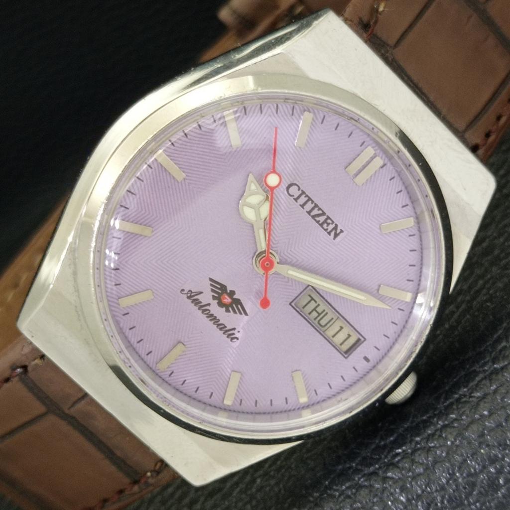 Б/у винтажные мужские часы Citizen Automatic 8200 из Японии с циферблатом фиолетового цвета a434839-2 R123-a434839
Б/у винтажные мужские часы Citizen Automatic 8200 из Японии с циферблатом фиолетового цвета a434839-2 R123-a434839