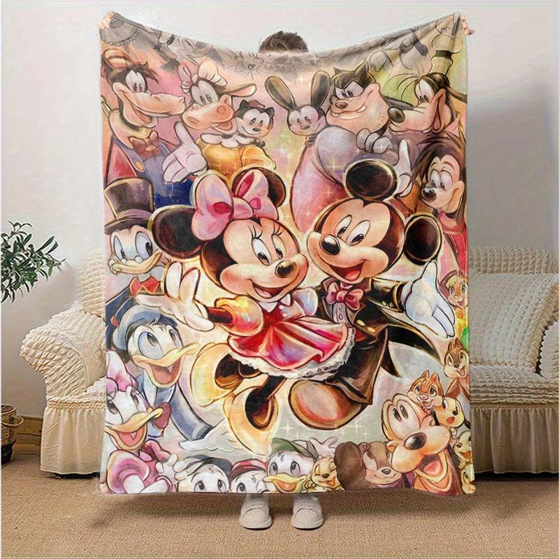 1pc, Mickey and Minnie (4) Home Decor Blanket: A Cozy Flannel Throw for Bedroom, Living Room, Travel, Camping, Car, Beach, Office Naps, Perfect Gift f 130x150cm
1pc, Mickey and Minnie (4) Home Decor Blanket: A Cozy Flannel Throw for Bedroom, Living Room, Travel, Camping, Car, Beach, Office Naps, Perfect Gift f 130x150cm