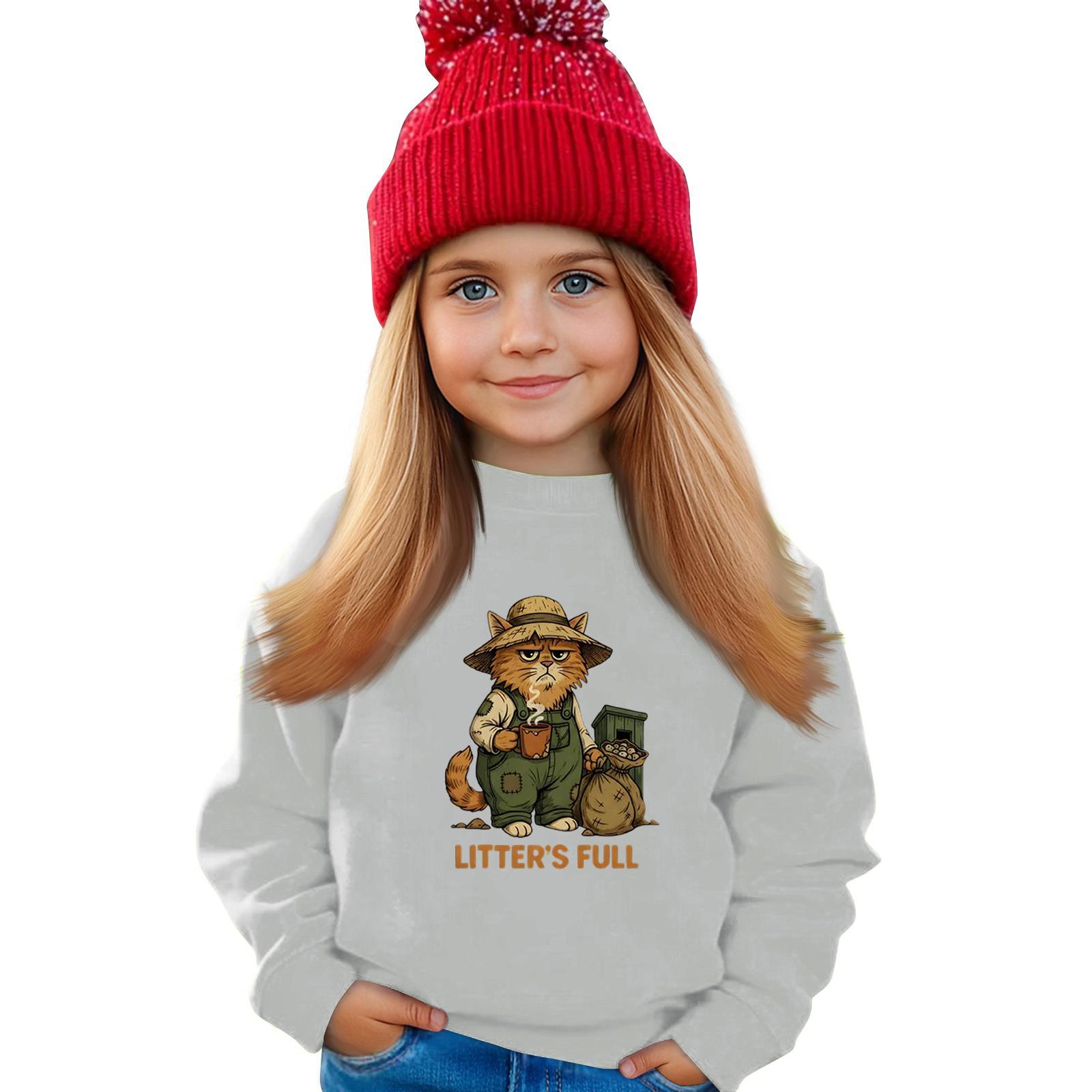 Kids Sweatshirt Boys Girls Crewneck Sports Sweatshirt Casual Pullover Sweatshirt Sports Shirt 120
Kids Sweatshirt Boys Girls Crewneck Sports Sweatshirt Casual Pullover Sweatshirt Sports Shirt 120