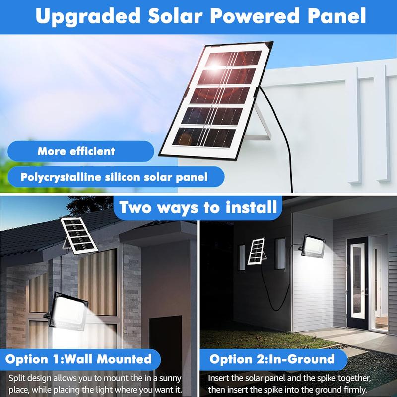 500W Large Battery Solar Panels LED Floodlight Remote Control IP67 Outdoor Solar Power Wall Lamp Corridor Garden For Decoration
500W Large Battery Solar Panels LED Floodlight Remote Control IP67 Outdoor Solar Power Wall Lamp Corridor Garden For Decoration