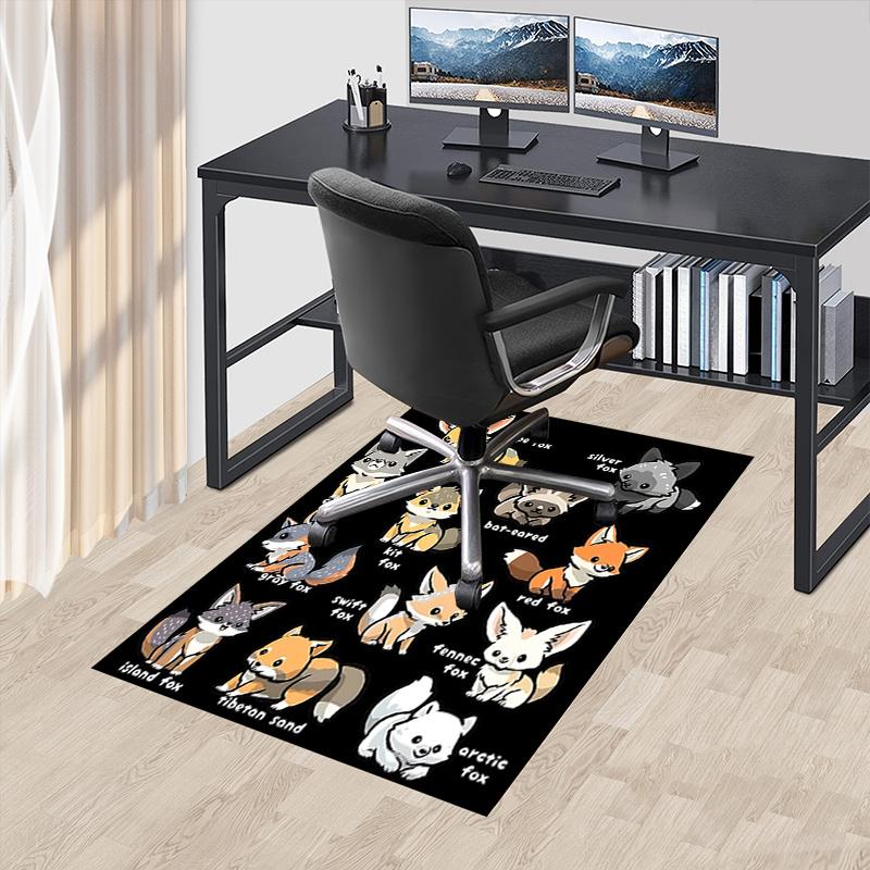 Chair Mat: Cute Fox Designs for Office Carpet, Large Rug Decor, Sofa Cover, Gift Idea for Home & Living Room, Suitable for Various Rooms0312 60cm by 90cm
Chair Mat: Cute Fox Designs for Office Carpet, Large Rug Decor, Sofa Cover, Gift Idea for Home & Living Room, Suitable for Various Rooms0312 60cm by 90cm