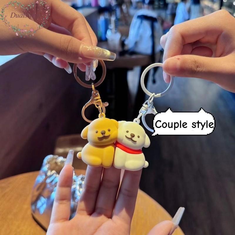 2Pcs/set Cute Puppy Magnetic Attraction Couple Backpack Pendant Keychain Creative Romantic Couple Embrace Pendant Cute Gift Couple Friend Gift
2Pcs/set Cute Puppy Magnetic Attraction Couple Backpack Pendant Keychain Creative Romantic Couple Embrace Pendant Cute Gift Couple Friend Gift
