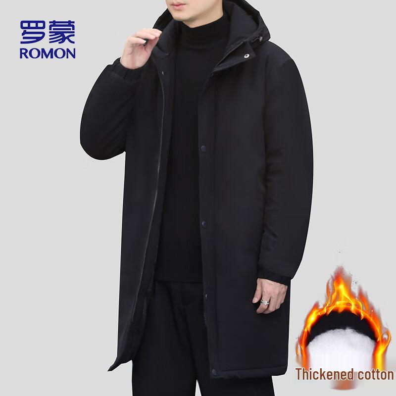 ROMON Men s Winter Thickened Hooded Long Cotton Jacket XL
ROMON Men s Winter Thickened Hooded Long Cotton Jacket XL