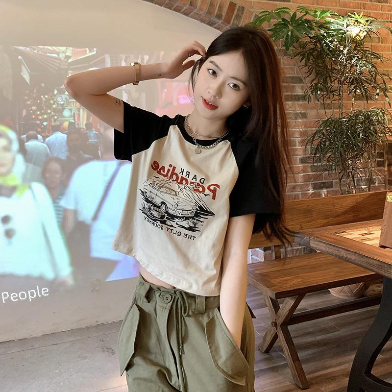 Women s Korean Style Slim Fit Retro Print T-Shirt - Summer 2023 Trend, Versatile Short Sleeve Top. One Size абрикосовий
Women s Korean Style Slim Fit Retro Print T-Shirt - Summer 2023 Trend, Versatile Short Sleeve Top. One Size абрикосовий