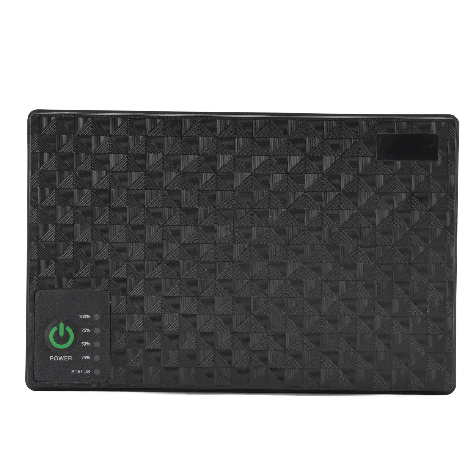 UPS Battery Backup 10400mAh USB 5V 5V 9V 12V POE 15V 24V Maximum 18W Backup Battery Power Supply for Router Modem
UPS Battery Backup 10400mAh USB 5V 5V 9V 12V POE 15V 24V Maximum 18W Backup Battery Power Supply for Router Modem