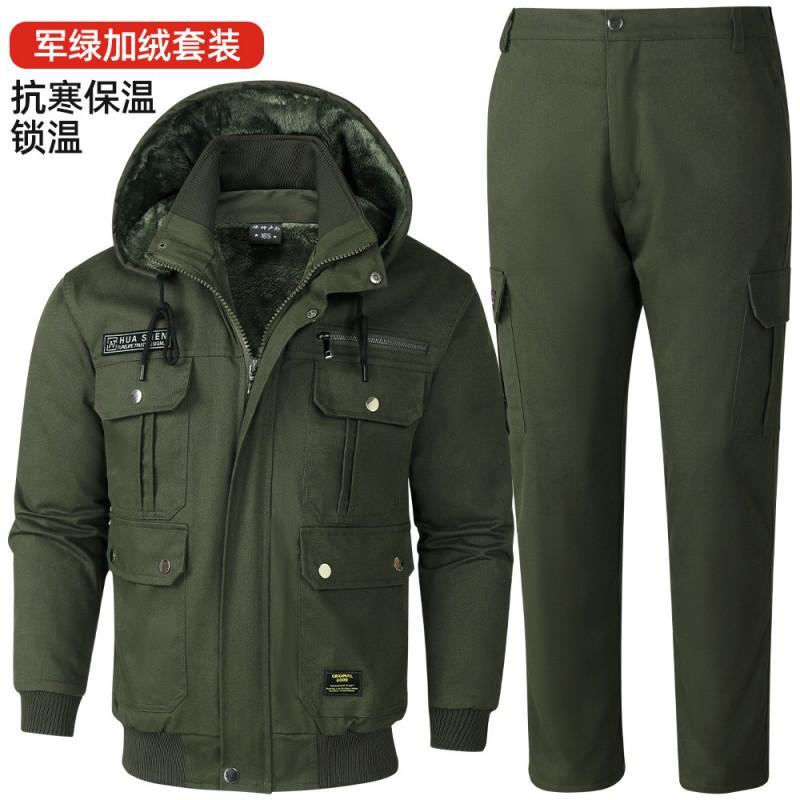 Velvet Thick Overalls Suit Cotton-padded Clothes Men s Wear-resistant Labor Protection Cotton Pants Arctic Warm Cold 175 Suggestion 120-140 kg
Velvet Thick Overalls Suit Cotton-padded Clothes Men s Wear-resistant Labor Protection Cotton Pants Arctic Warm Cold 175 Suggestion 120-140 kg