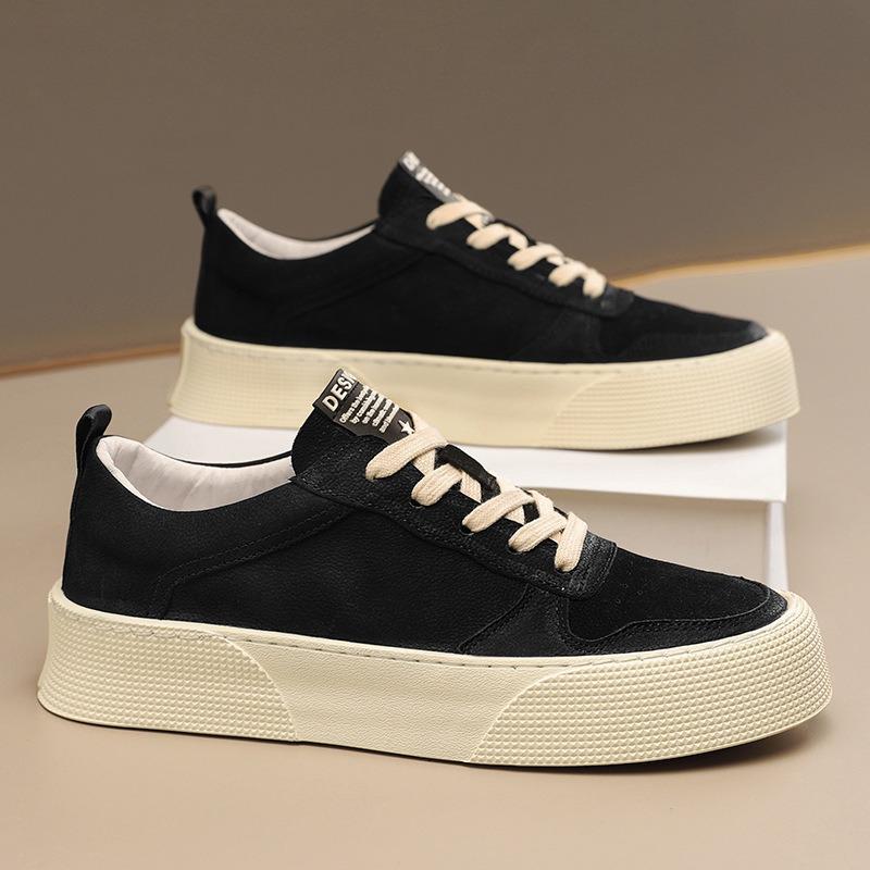 Men s shoes spring and autumn new breathable casual leather shoes trendy versatile shoes men s platform sports trendy shoes 39
Men s shoes spring and autumn new breathable casual leather shoes trendy versatile shoes men s platform sports trendy shoes 39