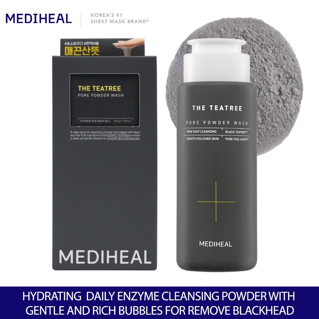 MEDIHEAL Teatree Pore Powder Wash 50 г с салициловыми пузырьками для удаления черных точек
MEDIHEAL Teatree Pore Powder Wash 50 г с салициловыми пузырьками для удаления черных точек