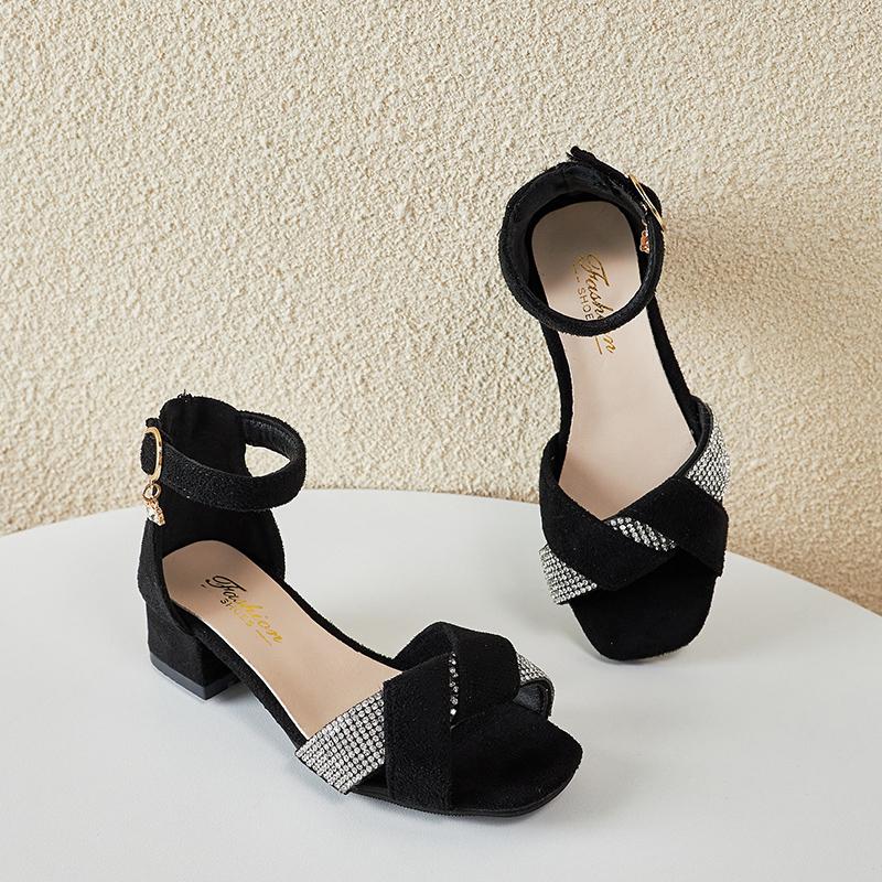 Children Sandals for Girls Rhinestones Toes Wrapped Chic Low Heels 2024 Sweet Princess Mary Janes for Party Wedding Shows Simple 27 чёрный
Children Sandals for Girls Rhinestones Toes Wrapped Chic Low Heels 2024 Sweet Princess Mary Janes for Party Wedding Shows Simple 27 чёрный