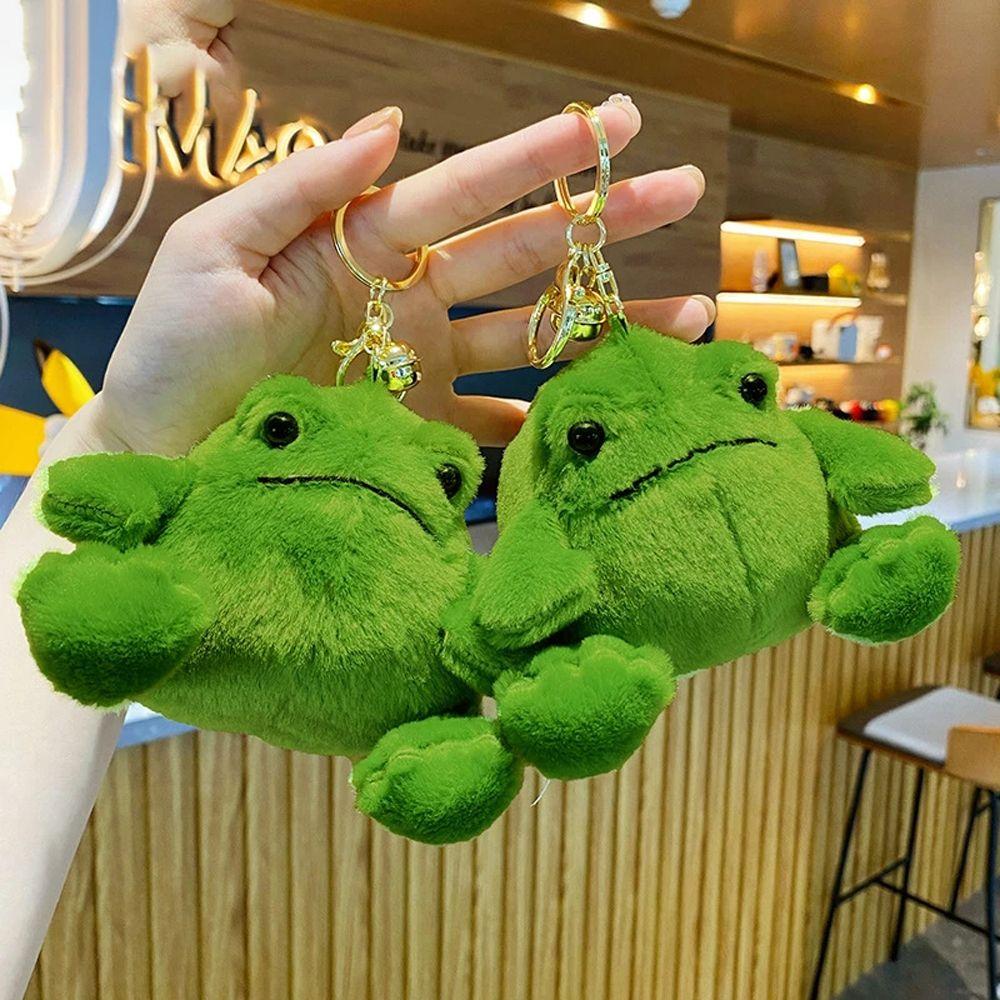 Stuffed Animals Car Key Ring Backpack Pendant Green Frog Plush Keychain Plush Keyring Stuffed Toys
Stuffed Animals Car Key Ring Backpack Pendant Green Frog Plush Keychain Plush Keyring Stuffed Toys