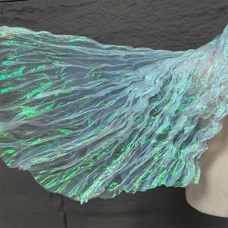 50x145cm Ocean Wave Organza Irregular Folded Laser Gradient Fabric Lace Folded Clothing Designer Fabric 50x145cm
50x145cm Ocean Wave Organza Irregular Folded Laser Gradient Fabric Lace Folded Clothing Designer Fabric 50x145cm