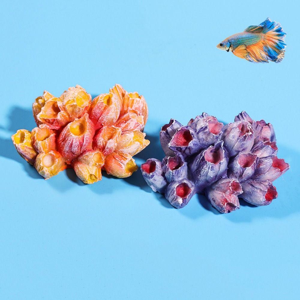 Пейзаж из рифовых камней из смолы Искусственное водное растение Коралловые украшения для аквариума Настольный
Пейзаж из рифовых камней из смолы Искусственное водное растение Коралловые украшения для аквариума Настольный