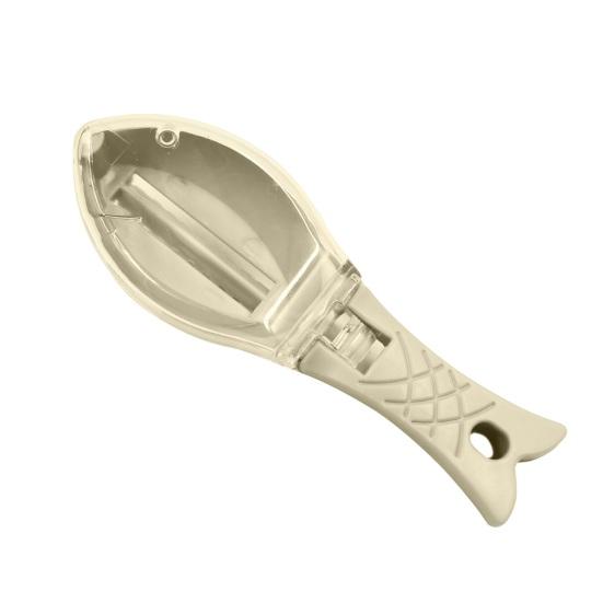 Fish Scale Removal Tool, Fast Fish Scaler with Splash Cover, Comfortable Grip Fish-shaped Scale Peeler Scraper for Home Kitchen бежевый
Fish Scale Removal Tool, Fast Fish Scaler with Splash Cover, Comfortable Grip Fish-shaped Scale Peeler Scraper for Home Kitchen бежевый