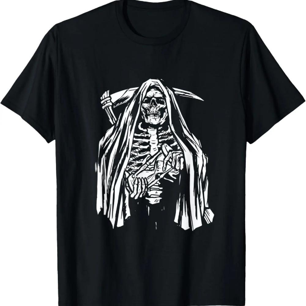 Скелет Мрачный Жнец Ангел Смерти Коса Мертвый Косарь Готическая Футболка XXXXXL чёрный
Скелет Мрачный Жнец Ангел Смерти Коса Мертвый Косарь Готическая Футболка XXXXXL чёрный