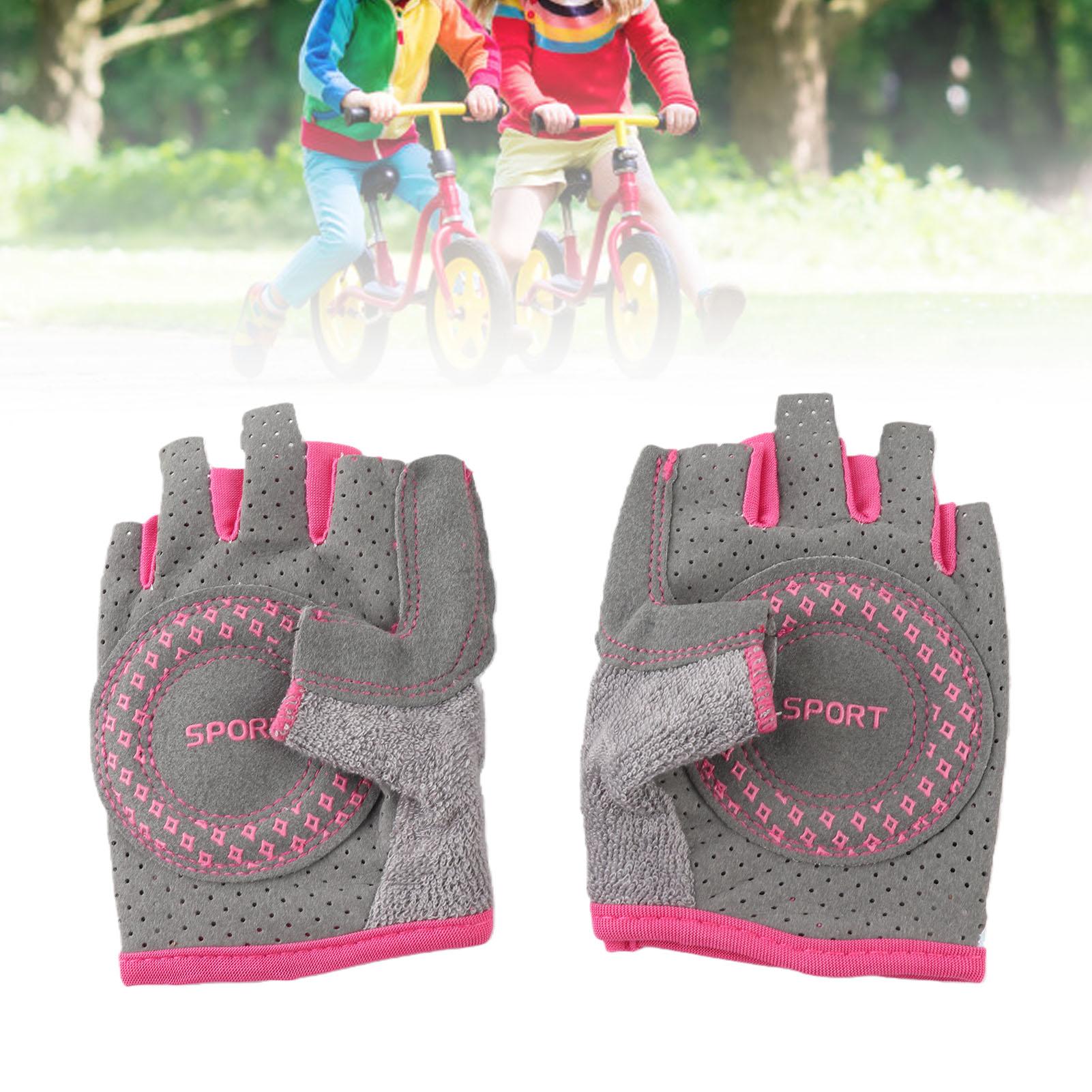 Kids Cycling Gloves Cute Cartoon Half Finger Bike Gloves Non Slip Mitten Shock Absorbing Brthable Sports Gloves for Boys Girls
Kids Cycling Gloves Cute Cartoon Half Finger Bike Gloves Non Slip Mitten Shock Absorbing Brthable Sports Gloves for Boys Girls
