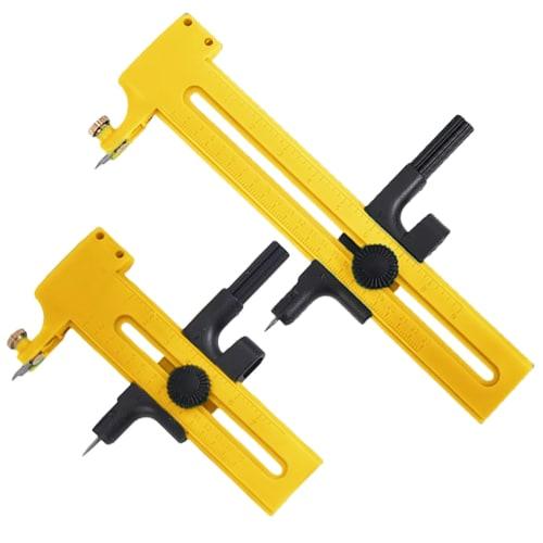 TARATI Circle Cutter, Paper Compass Cutter, Adjustable Plastic Circle Cutter with Graduations, Adjustable Diameter, Compact, Student Stationery, DIY C
TARATI Circle Cutter, Paper Compass Cutter, Adjustable Plastic Circle Cutter with Graduations, Adjustable Diameter, Compact, Student Stationery, DIY C