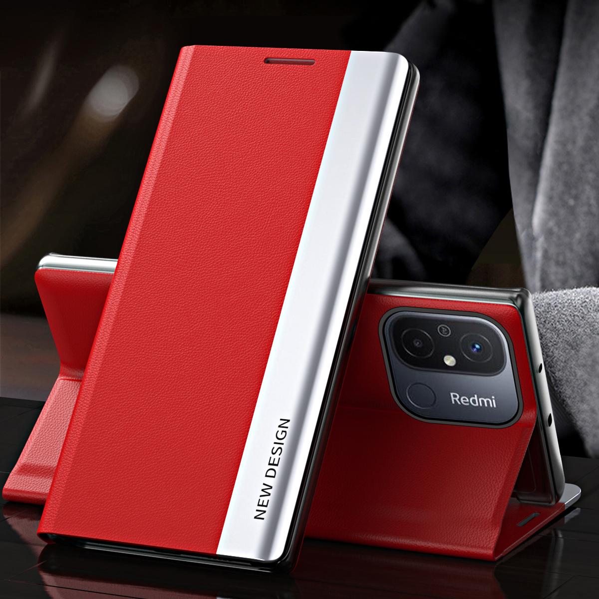 For Xiaomi Redmi 12C 4G PU Leather Flip Stand Phone Cover Electroplating Shockproof Case Red
For Xiaomi Redmi 12C 4G PU Leather Flip Stand Phone Cover Electroplating Shockproof Case Red