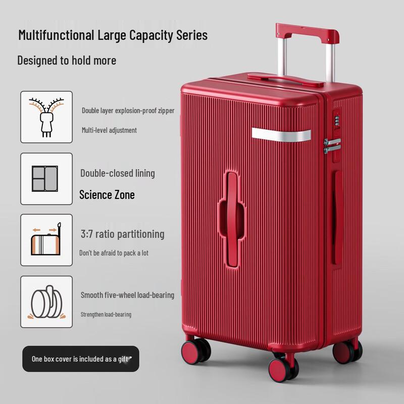 Xiang Le Mei Zhen Zhi Meng 30/70 Split Large Capacity Suitcase
Xiang Le Mei Zhen Zhi Meng 30/70 Split Large Capacity Suitcase