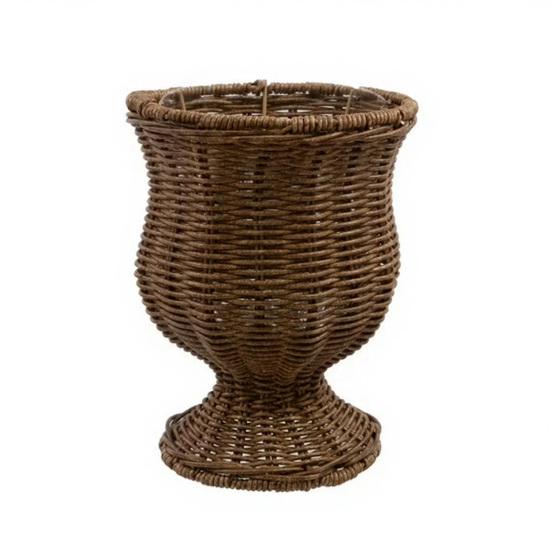 Faux Rattan Vase Handwoven Boho Wicker Basket Modern Farmhouse Decorative Flower Pot for Dining Table Centerpiece Bedroom Indoor Office Decor коричневый
Faux Rattan Vase Handwoven Boho Wicker Basket Modern Farmhouse Decorative Flower Pot for Dining Table Centerpiece Bedroom Indoor Office Decor коричневый