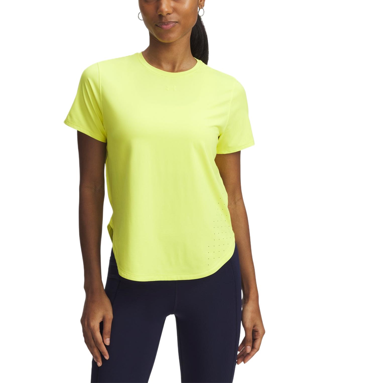Under Armour Launch Elite Comfortable Fashionable Simple Versatile Short Sleeve Regular T-Shirt Women Tops Yellow 1389564-731 L
Under Armour Launch Elite Comfortable Fashionable Simple Versatile Short Sleeve Regular T-Shirt Women Tops Yellow 1389564-731 L