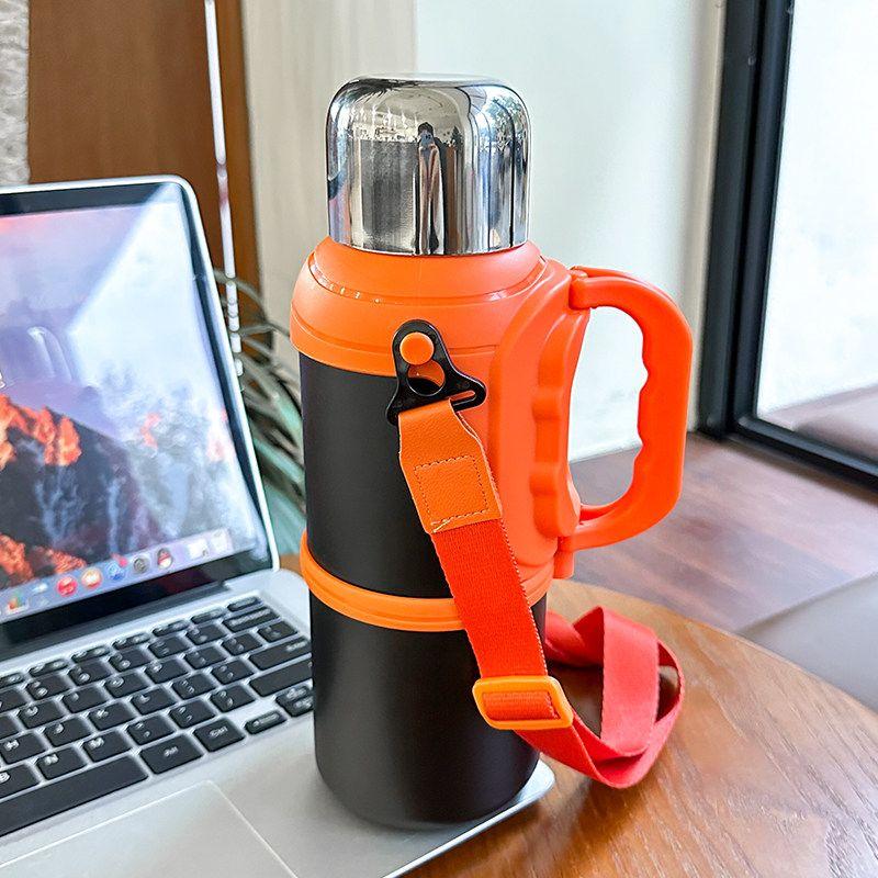 Large Capacity Vacuum Cup 316 Stainless Steel Tea Water Separation Teapot Portable Outdoor Car Water Cup Thermal Pot Orange 1000ml
Large Capacity Vacuum Cup 316 Stainless Steel Tea Water Separation Teapot Portable Outdoor Car Water Cup Thermal Pot Orange 1000ml