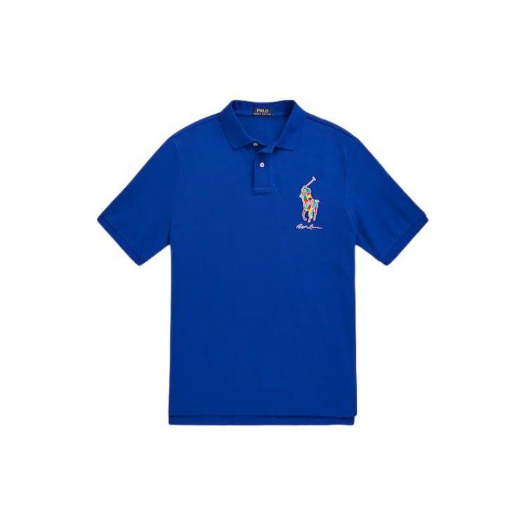 Polo Ralph Lauren Front Logo Letter Pattern Short Sleeve Polo Shirt Men tops Blue 710926413-004 M
Polo Ralph Lauren Front Logo Letter Pattern Short Sleeve Polo Shirt Men tops Blue 710926413-004 M