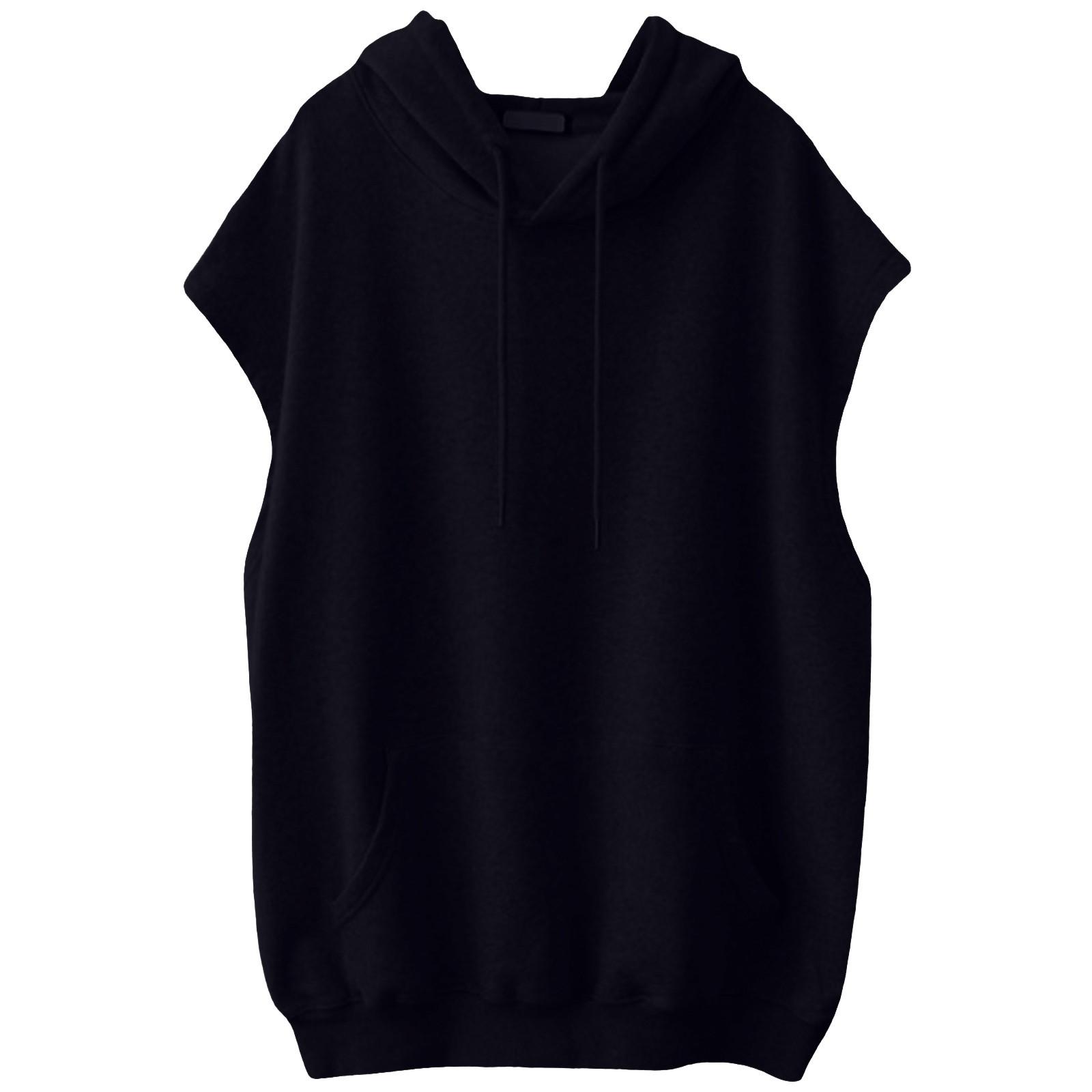 Весенне-летняя женская толстовка с капюшоном, повседневный свободный однотонный топ, пальто средней длины без рукавов, жилет, большой размер XXXXL чёрный
Весенне-летняя женская толстовка с капюшоном, повседневный свободный однотонный топ, пальто средней длины без рукавов, жилет, большой размер XXXXL чёрный