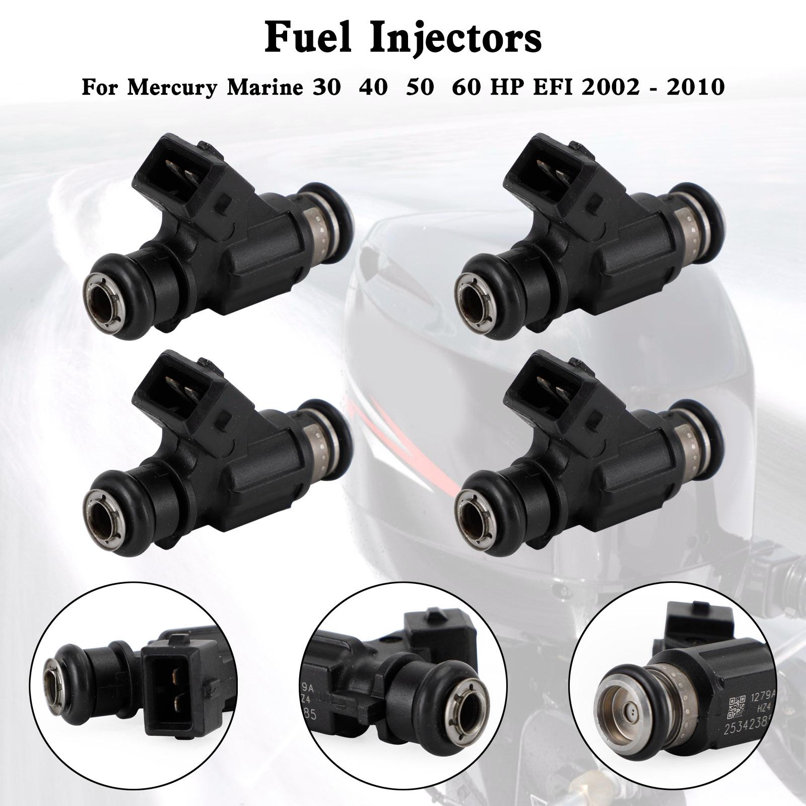 4 ШТ 25342385 Паливна форсунка для Mercury Marine EFI 4-тактний 30 40 50 60 к.с.
4 ШТ 25342385 Паливна форсунка для Mercury Marine EFI 4-тактний 30 40 50 60 к.с.