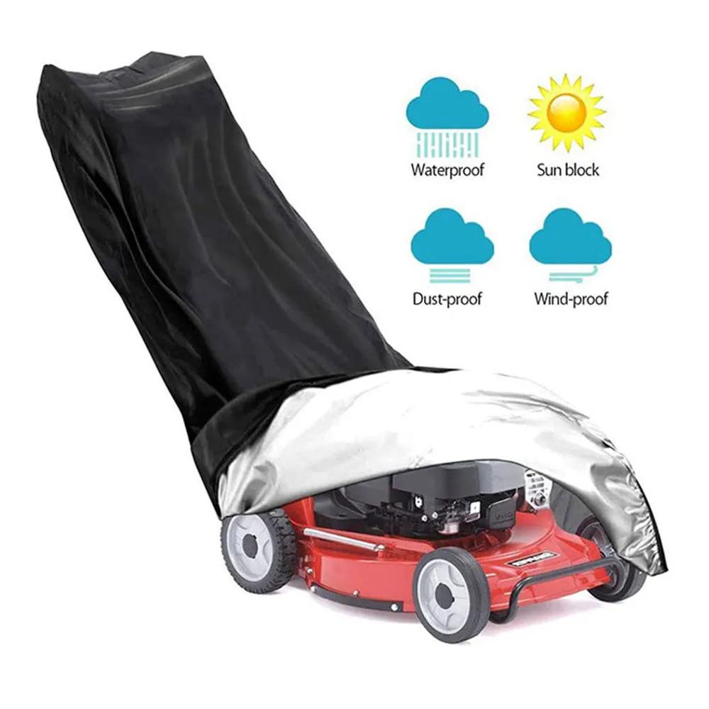 Garden Mower Cover Outdoor UV Protector Rainproof Sunscreen Oxford Cloth Universal Size Protective Sleeve 193x112x64cm чёрный
Garden Mower Cover Outdoor UV Protector Rainproof Sunscreen Oxford Cloth Universal Size Protective Sleeve 193x112x64cm чёрный
