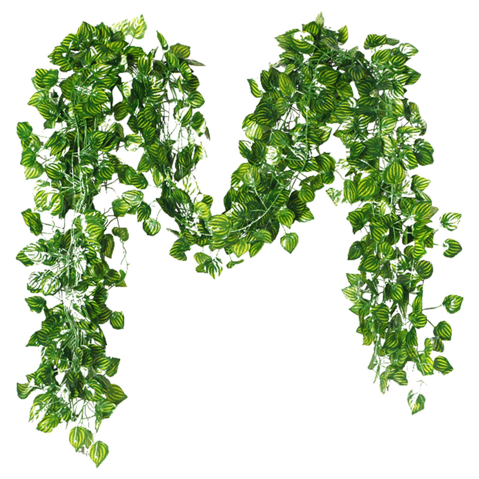 Green Wall Decor - 12 Pack 2M Artificial Vines Fake Ivy Vines Plastic Rattan String Garland Plants Home Balcony Decor
Green Wall Decor - 12 Pack 2M Artificial Vines Fake Ivy Vines Plastic Rattan String Garland Plants Home Balcony Decor