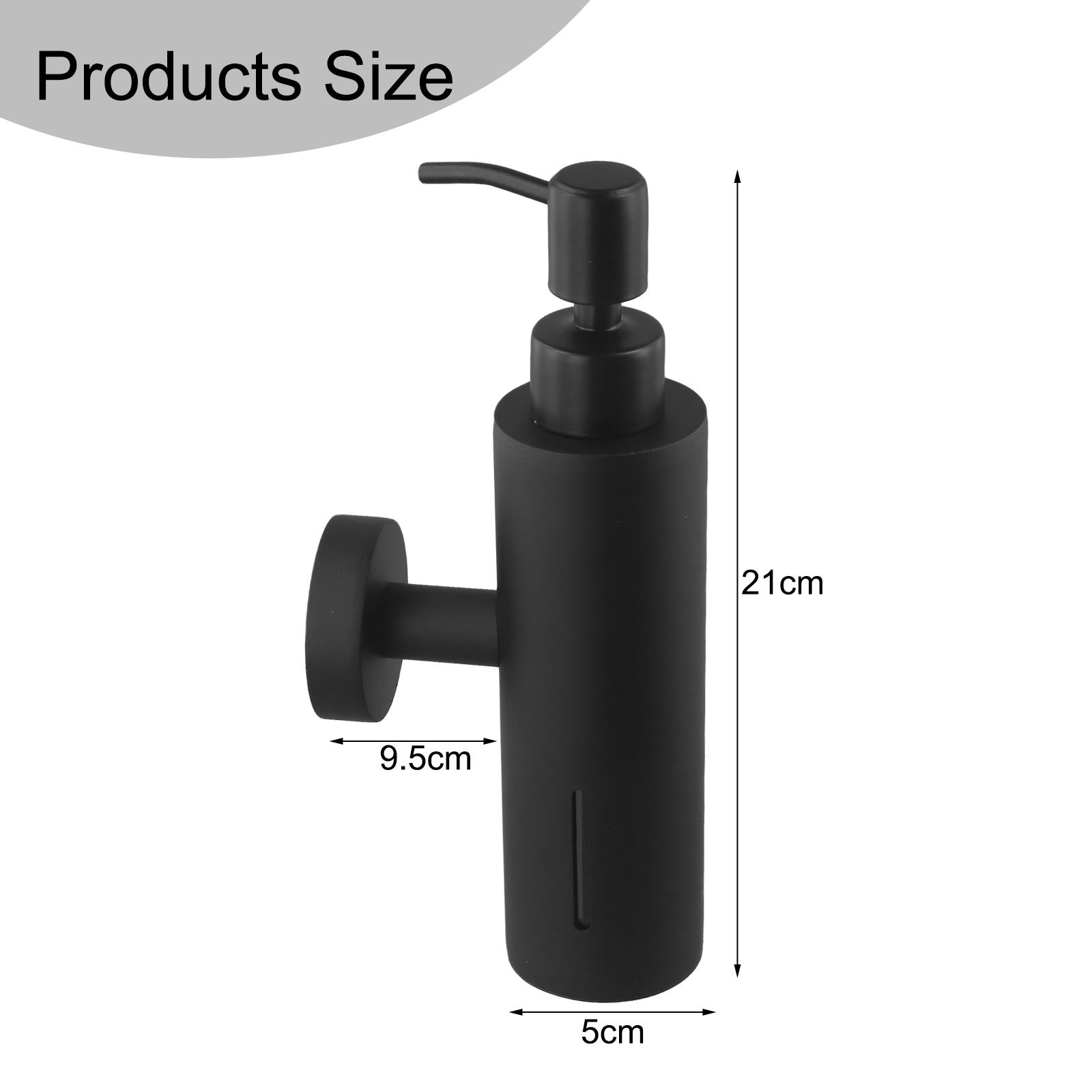 Convenient Soap Dispenser Wall Mounted Dispenser Black And Silver Options Large Capacity Stainless Steel Material серебряный
Convenient Soap Dispenser Wall Mounted Dispenser Black And Silver Options Large Capacity Stainless Steel Material серебряный