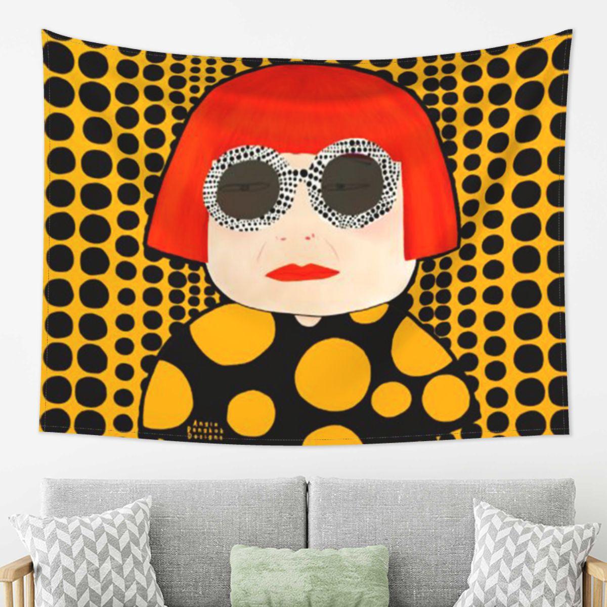 Yayoi Kusama Abstract Painting Tapestry Wall Hanging Aesthetic Home Decor Tapestries for Living Room Bedroom 74x94cm(29x37in)
Yayoi Kusama Abstract Painting Tapestry Wall Hanging Aesthetic Home Decor Tapestries for Living Room Bedroom 74x94cm(29x37in)