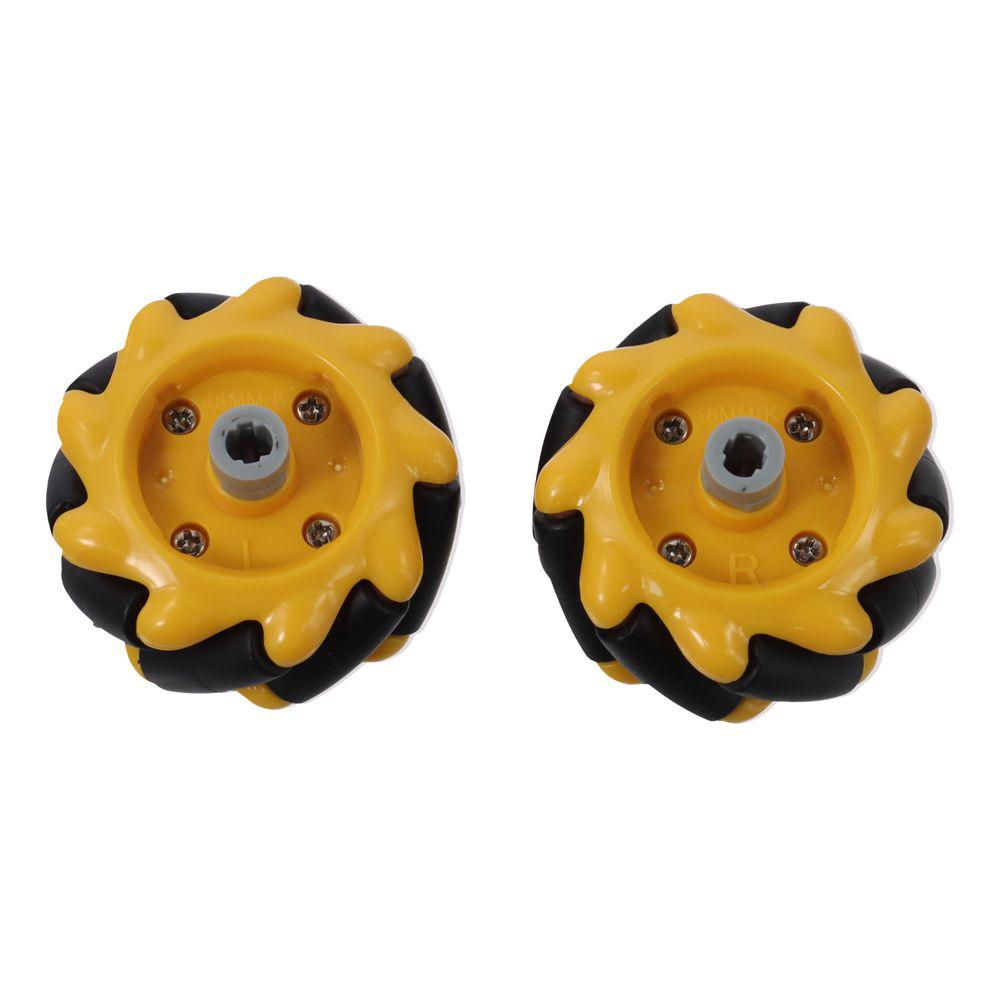 1 шт. Жовте Mecanum Wheel Пластикові компоненти DIY іграшки для TT Motor Arduino DIY Robot Car 1Pc-Left
1 шт. Жовте Mecanum Wheel Пластикові компоненти DIY іграшки для TT Motor Arduino DIY Robot Car 1Pc-Left