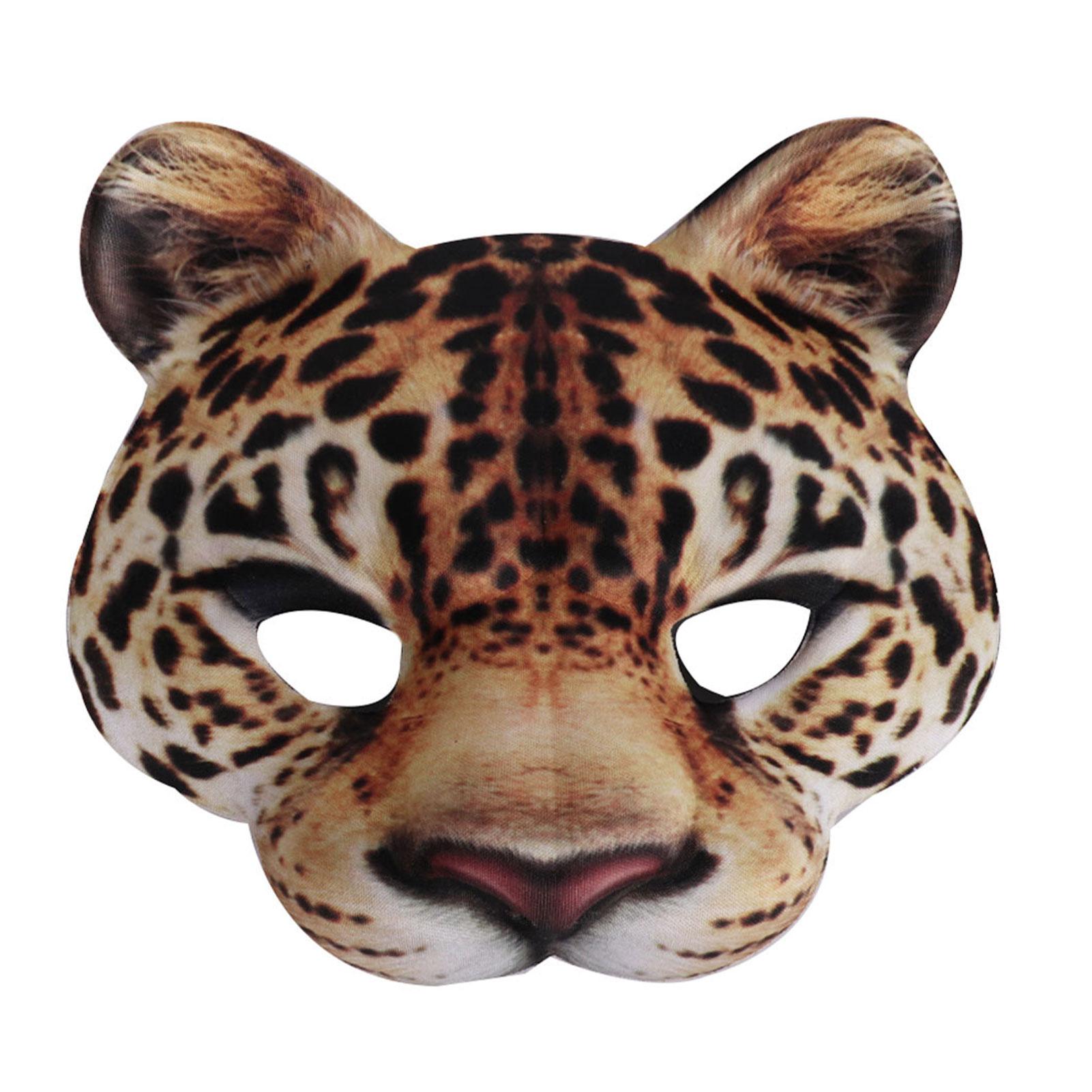 Halloween Mask Semi Leopard Print Mask Realistic Patterns EVA Men And Women Decorative Carnival
Halloween Mask Semi Leopard Print Mask Realistic Patterns EVA Men And Women Decorative Carnival