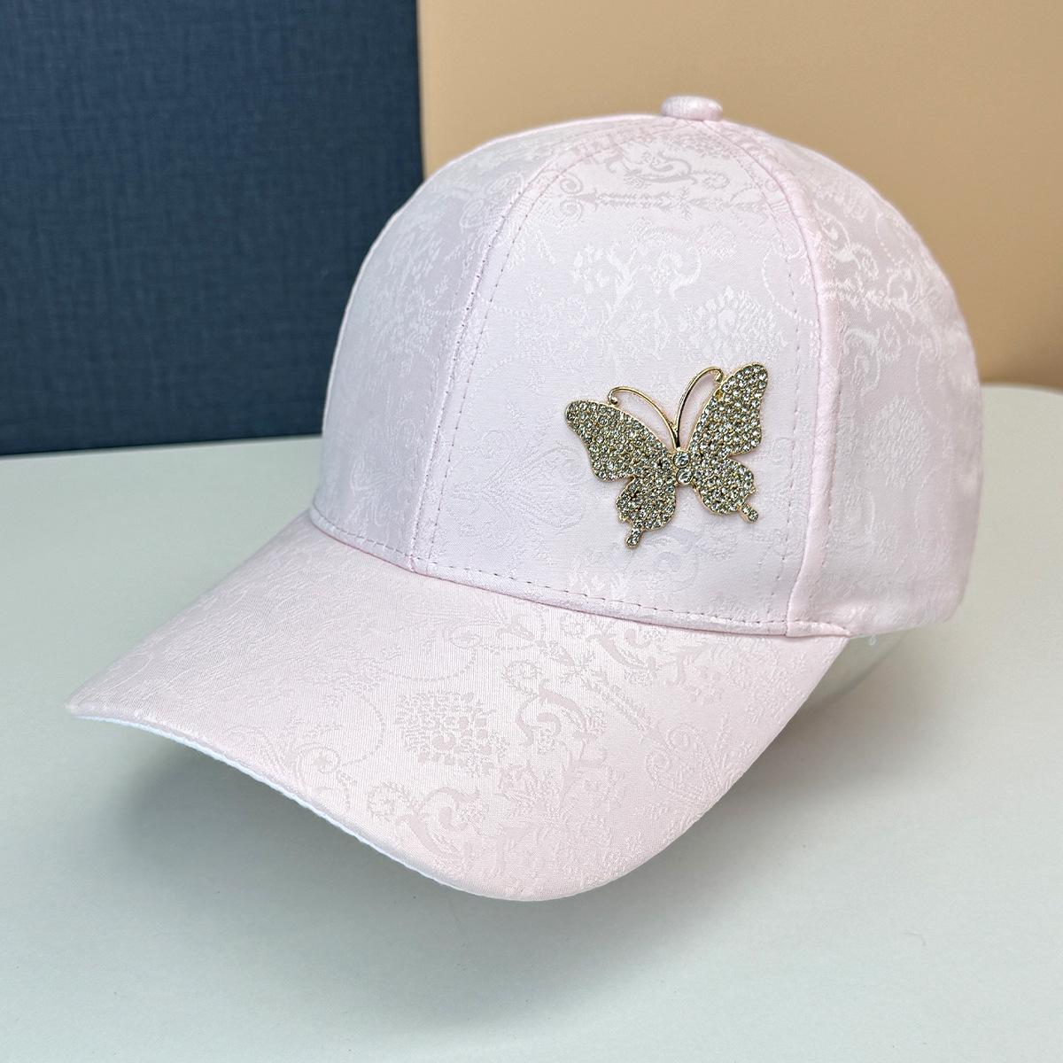 New rhinestone butterfly baseball cap children s summer thin mercerized cotton sunscreen visor lace pattern cap Adjustable розовый
New rhinestone butterfly baseball cap children s summer thin mercerized cotton sunscreen visor lace pattern cap Adjustable розовый