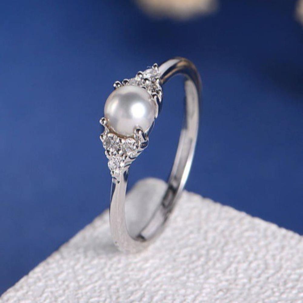 925 Silver 18k Rose Gold Plated Pearl Ring for Women Elegant Jewelry Gift No. 10 платиновий
925 Silver 18k Rose Gold Plated Pearl Ring for Women Elegant Jewelry Gift No. 10 платиновий